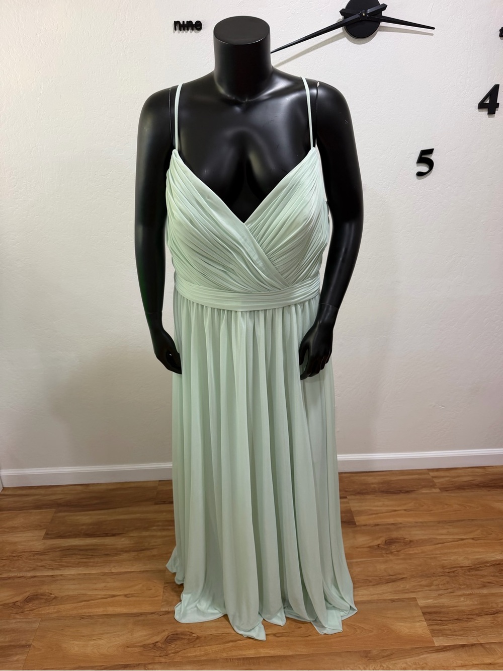Allure Bridals 1650 Mist Chiffon Bridesmaid Dress NWT Size 24